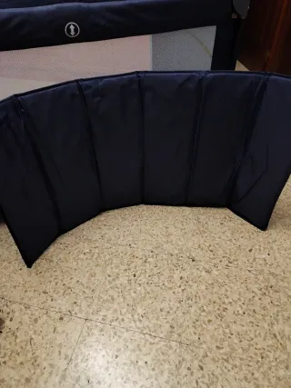 Cuna de viaje con colchó Protector de colchón,y sa