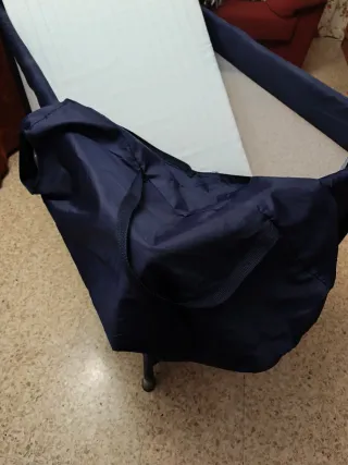 Cuna de viaje con colchó Protector de colchón,y sa