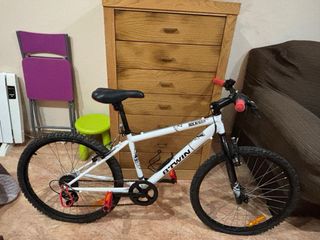 Bicicleta Btwin Blanca