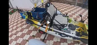 Kayak Alborán FX de pedales.  Pesquero