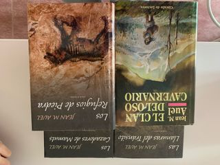 Libros coleccion El clan del oso cavernario