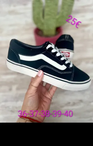 Zapatillas Vans Old Skool Negras Talla 36-40