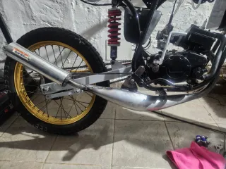 Tubo de escape Tavi Rieju Agua RV