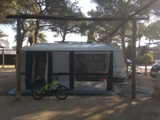 Cierre para toldo de caravana