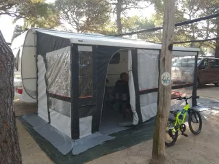 Cierre para toldo de caravana