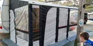 Cierre para toldo de caravana