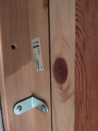 Mesa abatible de madera Ikea