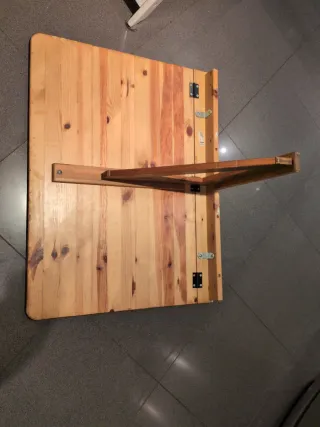 Mesa abatible de madera Ikea