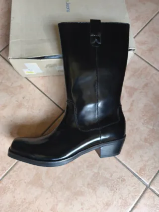 Stivali Calvin Klein Jeans n.43 neri lucidi