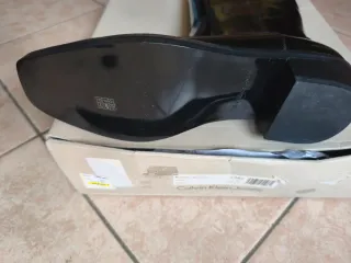 Stivali Calvin Klein Jeans n.43 neri lucidi