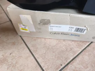 Stivali Calvin Klein Jeans n.43 neri lucidi