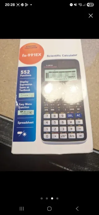 Calculadora Científica Fx-991EX