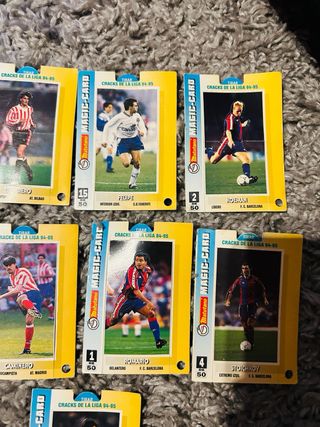 9 Magic Cards Cracks de la Liga 94-95