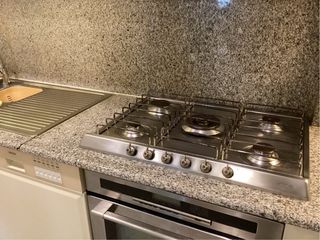 Cocina grande lacada marfil