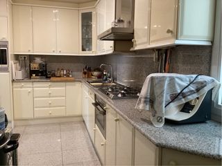 Cocina grande lacada marfil