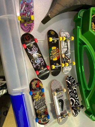 Lote Mini Skate: Tablas, Rampas y Accesorios