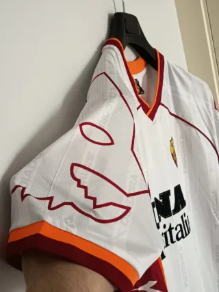Camiseta futbol retro AS Roma. Talla L