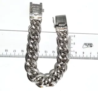 Pulsera Plata 925 Brazalete 69,2gr