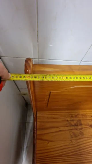 Rinconera de cocina de madera