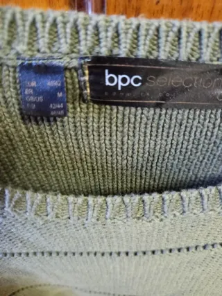 Maglioncino tg.46/48 con perline dorate