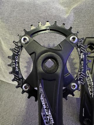 Bielas bici MTB 170mm GOLDOLX