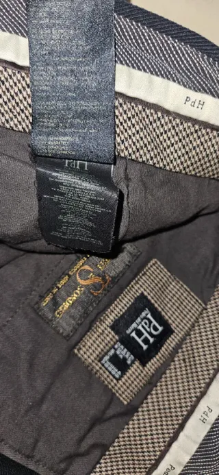 Pantalón Pedro del Hierro Negro T48 Invierno