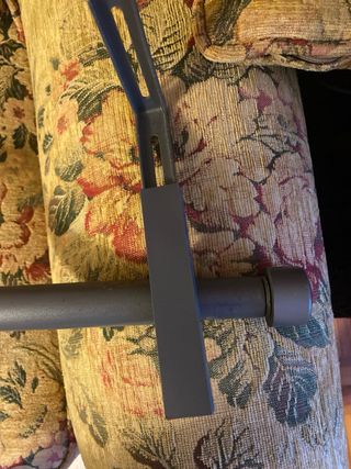 Barra Cortina Extensible Gris 2-4m