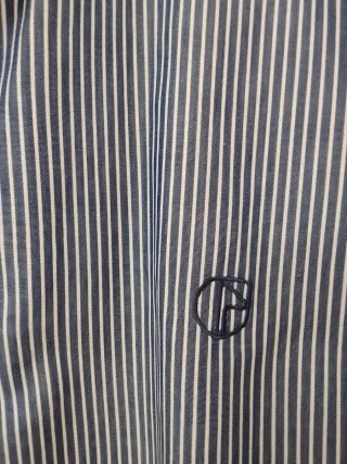 Camicia Nazareno Gabrielli righe blu/bianco