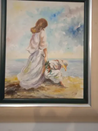 Cuadro al óleo decorativo