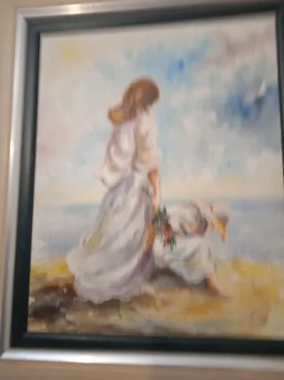 Cuadro al óleo decorativo