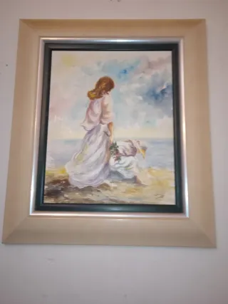 Cuadro al óleo decorativo