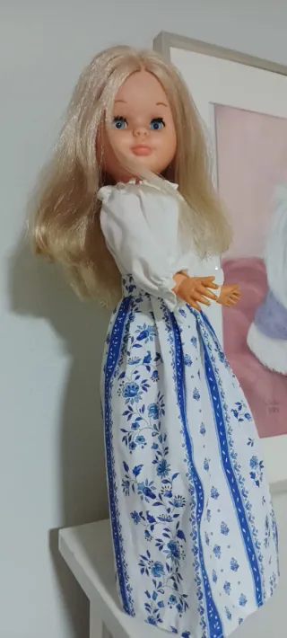 Vestido Nancy Flores Azules