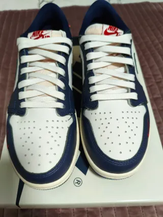 Nike Air Jordan 1 Low OG Howard University T41