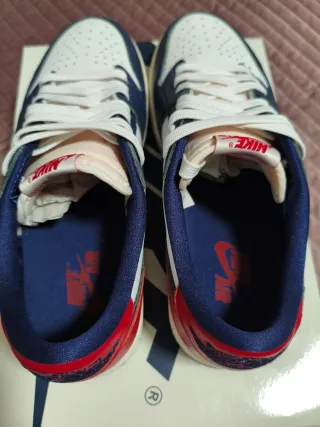 Nike Air Jordan 1 Low OG Howard University T41