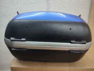 Maleta Baúl Top Case Moto Azul