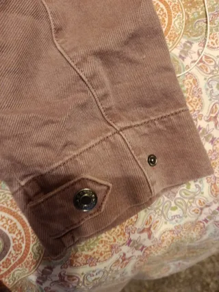 Chaqueta vaquera MNG rosa