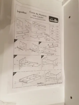 Cuna de Madera para Muñecas Mimittos