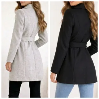 2 CAPPOTTI IN TESSUTO DA DONNA TAGLIA S/M