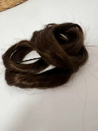 Moños naturales rodete falleras