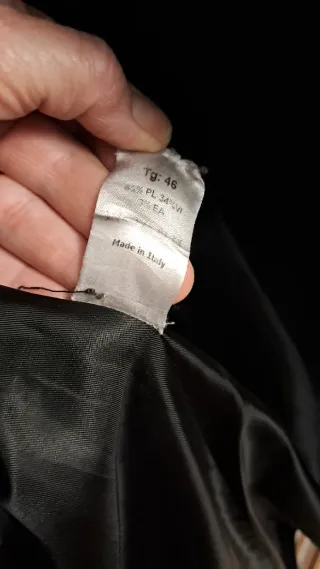 Cappotto Steve Madden Nero Taglia 46 italiana