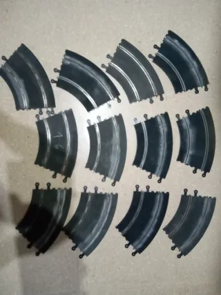 Pistas Scalextric, mandos y transformador