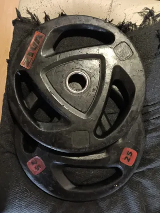 2 Discos Pesas ZIVA 25 kg