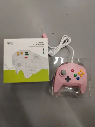Mando Nintendo 64 Rosa