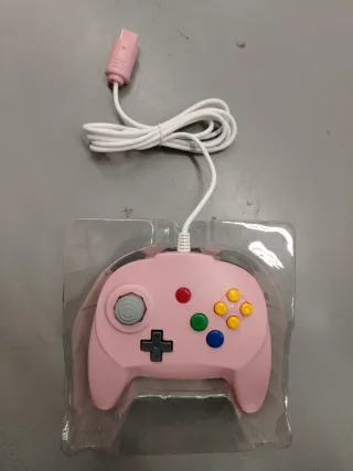 Mando Nintendo 64 Rosa