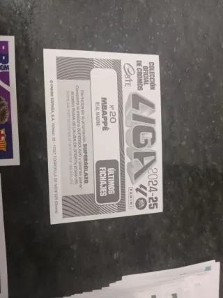 Lote 135 cromos Liga 24/25