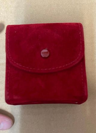 Cartier Caja Terciopelo Rojo Vacía