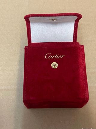 Cartier Caja Terciopelo Rojo Vacía