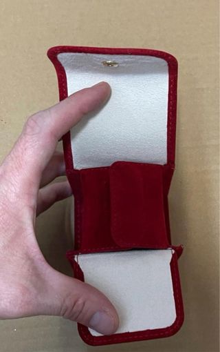 Cartier Caja Terciopelo Rojo Vacía