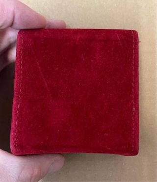 Cartier Caja Terciopelo Rojo Vacía