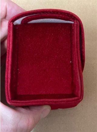 Cartier Caja Terciopelo Rojo Vacía